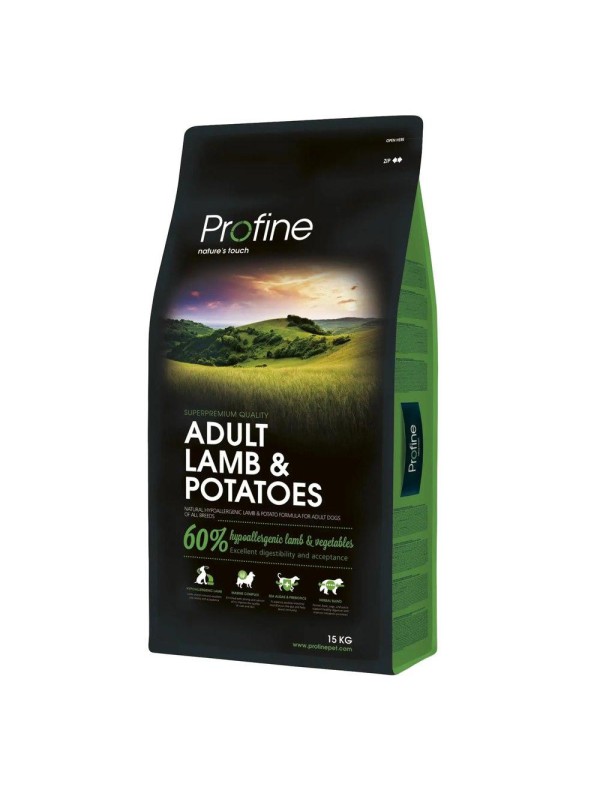 Profine Adult Lamb для собак всех пород с ягненком 15 кг