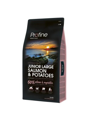 Profine Junior Large Breed Salmon для щенков с лососем 15 кг