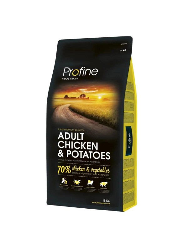 Profine Adult Chicken для собак всех пород с курицей 15 кг