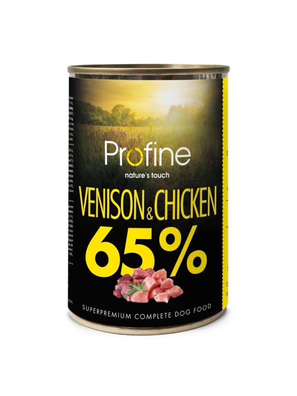 Влажный корм Profine Venison and Chicken для собак с олениной и курицей 400 г