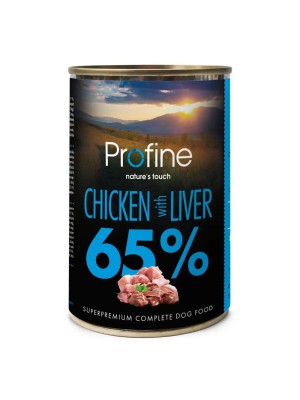 Влажный корм Profine Chicken and Liver для собак с курицей и куриной печенью 400 г