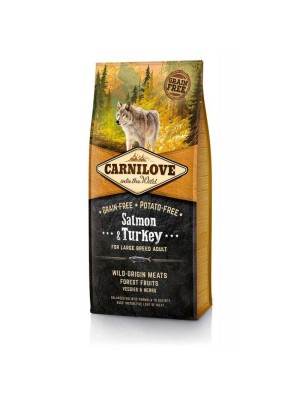 Carnilove Large Breed Salmon Turkey 12 кг сухой корм для собак крупных пород с лососем