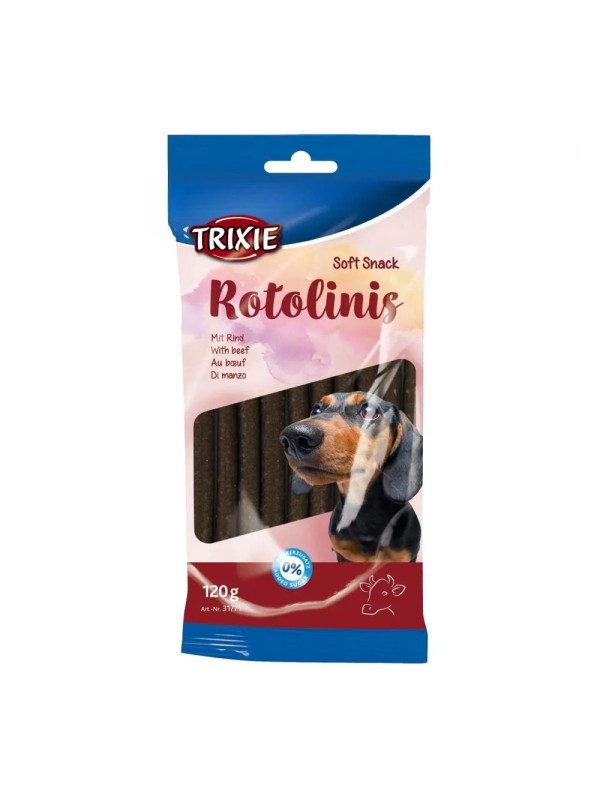 Лакомство для собак Trixie Rotolinis, с говядиной 120 г (31771)