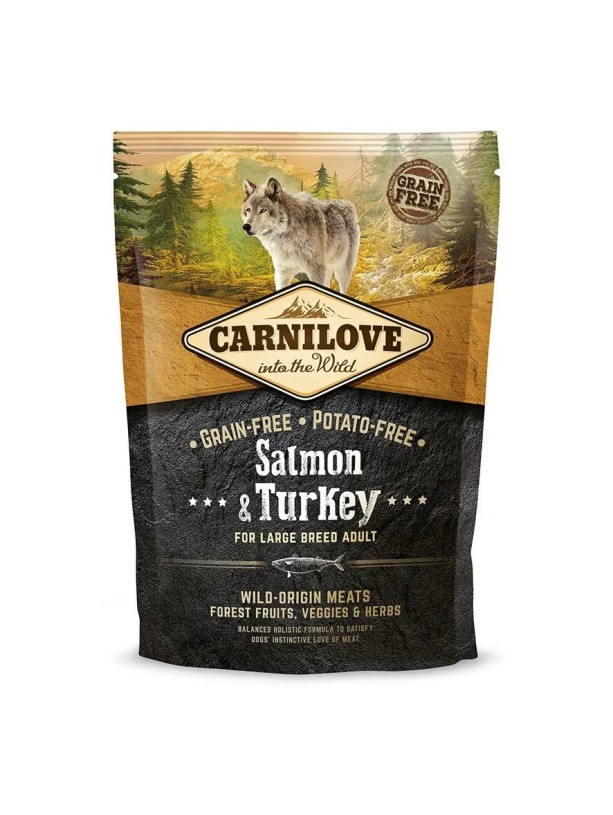 Carnilove Large Breed Salmon Turkey для собак крупных пород с лососем 1.5 кг (150828)