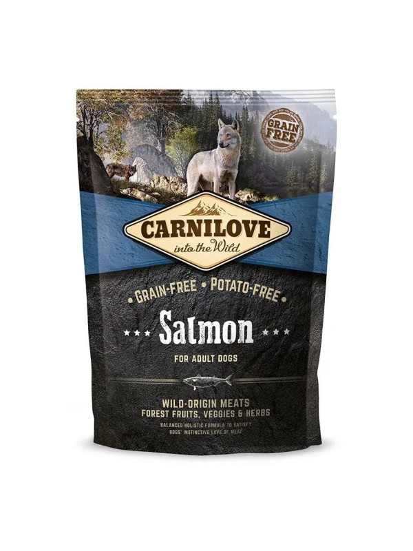 Carnilove Salmon Adult для собак усіх порід з лососем 1.5 кг