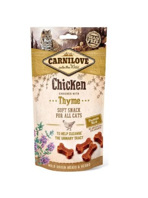 Лакомство для кошек Carnilove Cat Semi Moist Snack, курица и тимьян 50 г (111376)
