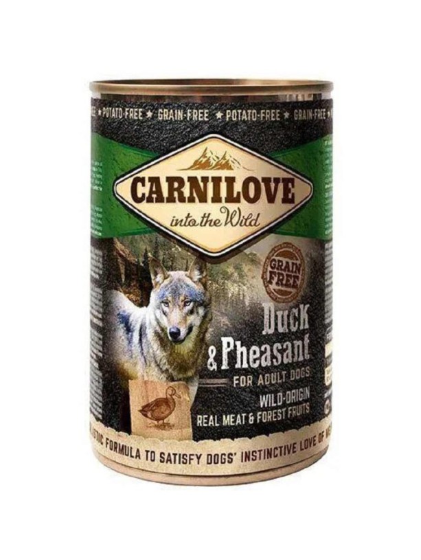 Влажный корм Carnilove Duck Pheasant для собак с уткой и фазаном 400 г (100134)