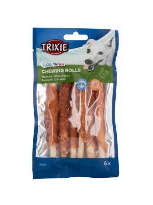 Лакомство для собак Trixie DENTAfun Палочка для чистки зубов, курица, 12 см, 6 шт., 70 г (31325)