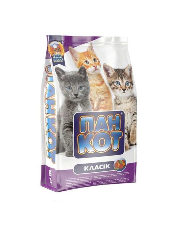Пан Кіт Класик для кошенят 10 кг