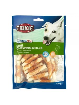 Лакомство для собак Trixie DENTAfun Палочка для чистки зубов, курица, 6 см, 120 г (31346)