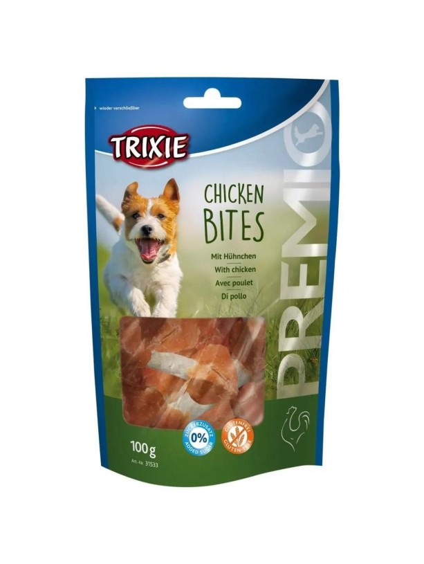 Лакомство для собак Trixie Premio Chicken Bites, с курицей 100 г (31533)