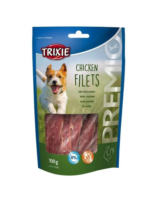 Ласощі для собак Trixie Premio Chicken Filets, з куркою 100 г (31532)