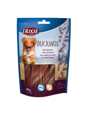 Лакомство для собак Trixie Premio Duckinos, с уткой, 80 г (31594)