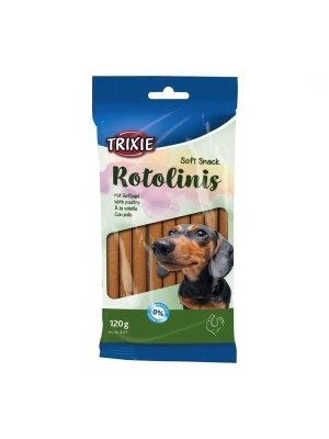 Лакомство для собак Trixie Rotolinis, с мясом домашней птицы 120 г (3171)
