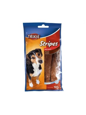 Лакомство для собак Trixie Stripes, с ягненком 100 г (31772)