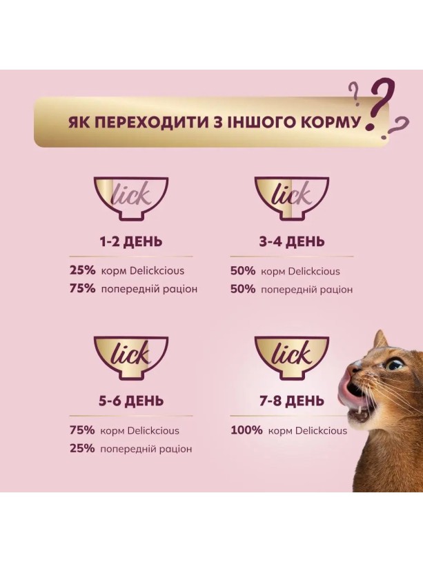 Delickcious (Делішес) Soup Chicken Ham 80 г вологий корм для котів суп з куркою та шинкою