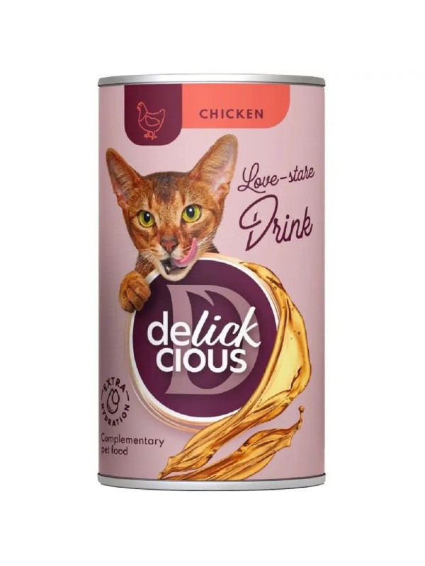 Delickcious (Делішес) Chicken 140 г вологий корм для котів з куркою