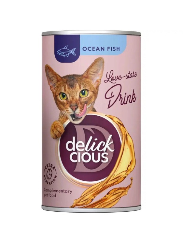 Delickcious (Делішес) Ocean Fish 140 г вологий корм для котів з океанічною рибою