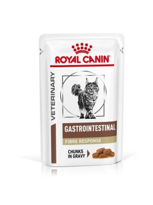 Royal Canin Gastrointestinal Fibre Response 12х85 г влажный корм для кошек в соусе при нарушении пищеварения