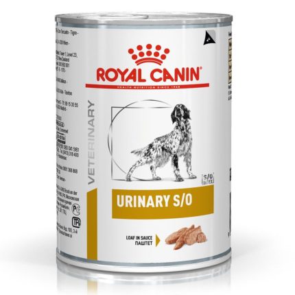 Royal Canin Urinary S/O Cans 12x410 г влажный корм для собак при мочекаменной болезни