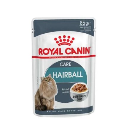 royal canin hairball care gravy для кошек в соусе 12х85 г