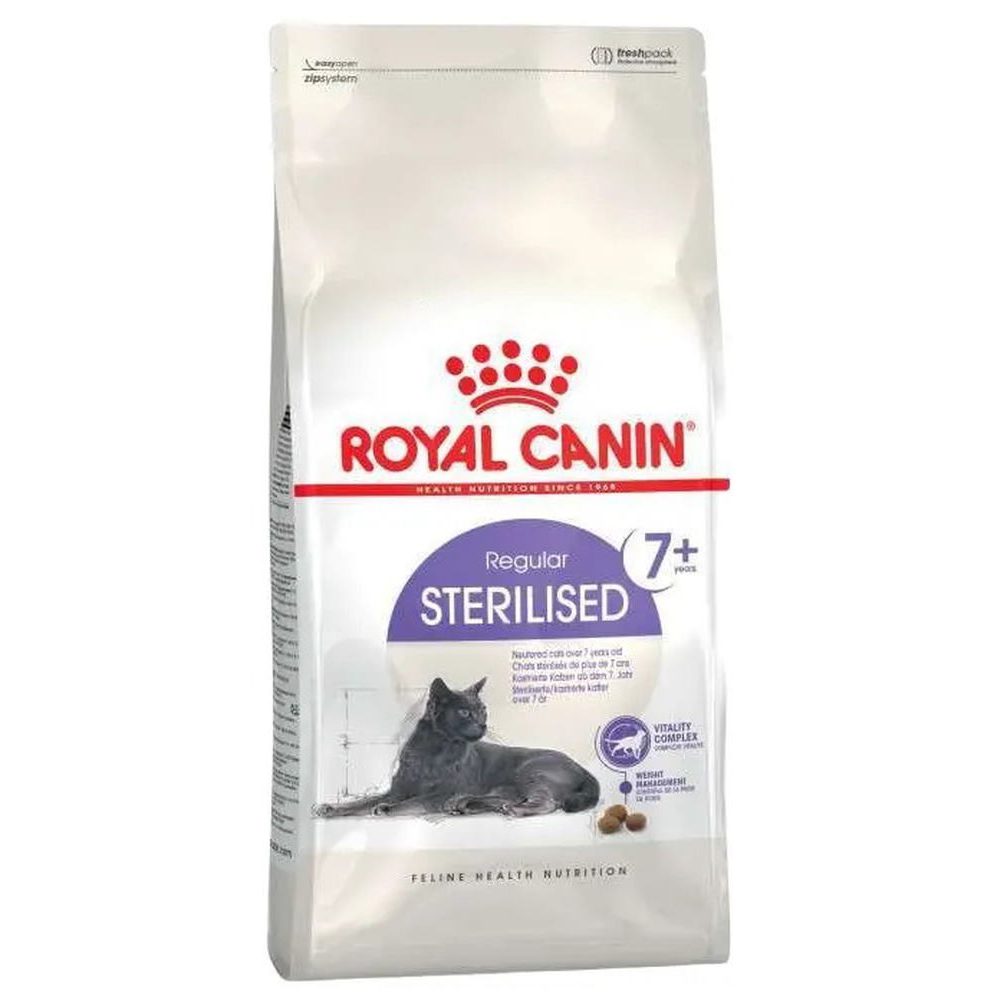 royal canin sterilised 7+ для стерилизованных кошек 1.5 кг