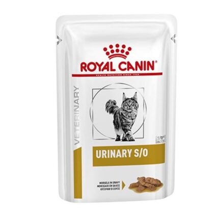 royal canin urinary s/o feline pouches gravy в соусе для кошек 12x85 г