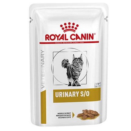 royal canin urinary s/o feline pouches gravy в соусе для кошек 12x85 г