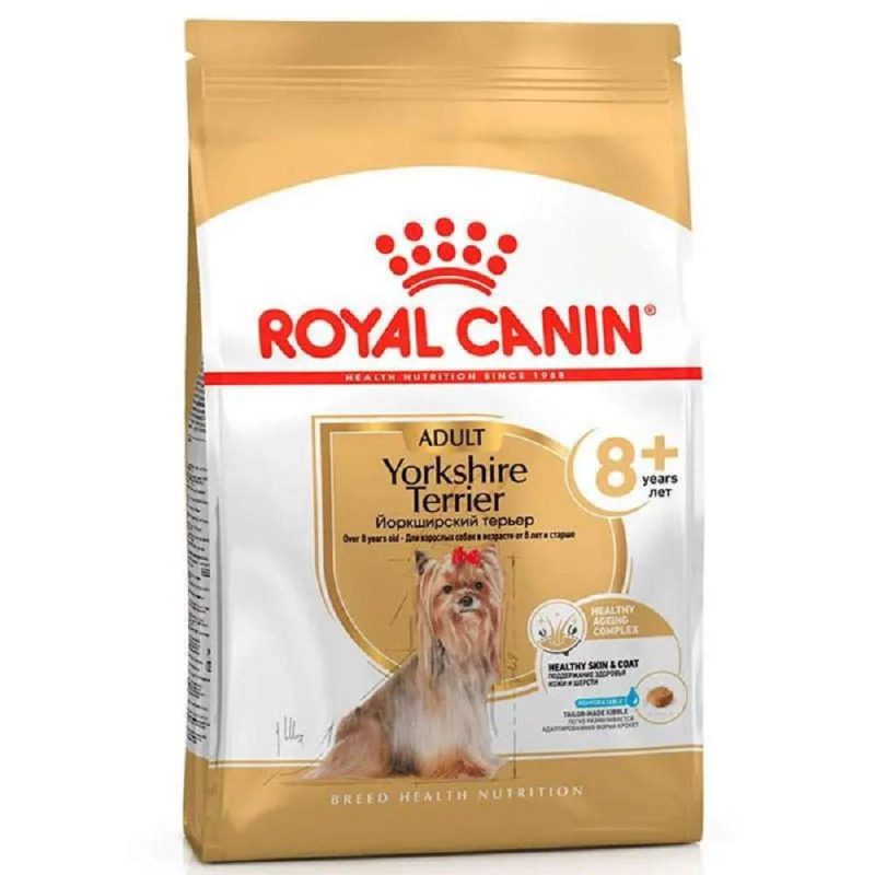 royal canin yorkshire terrier ageing 8+ для собак 1.5 кг royal canin yorkshire terrier ageing 8+ для собак 1.5 кг