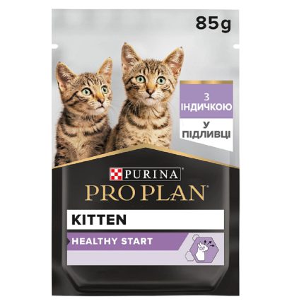 purina pro plan junior nutrisavour паштет с индейкой для котят 85 г