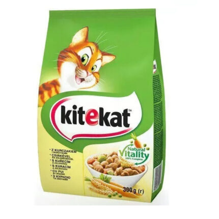 kitekat для кошек с курицей 300 г