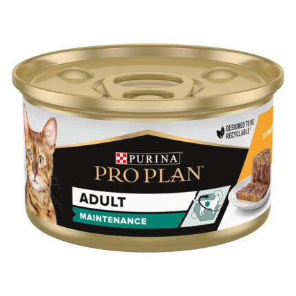 purina pro plan adult maintenance кусочки в паштете с курицей для взрослых кошек 85 г