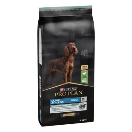 purina pro plan dog adult large athletic sensitive digestion lamb для собак с ягненком 14 кг