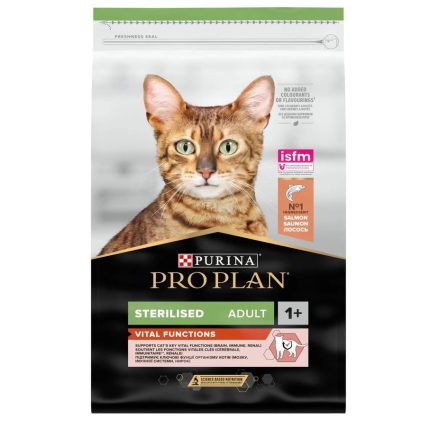 purina pro plan cat sterilised vital functions salmon для кошек стерилизованных с лососем 400 г