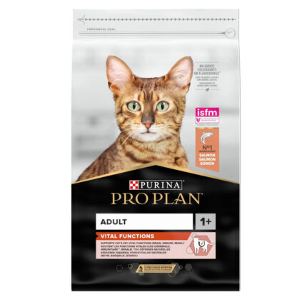 purina pro plan cat adult vital functions salmon для кошек с лососем 400 г