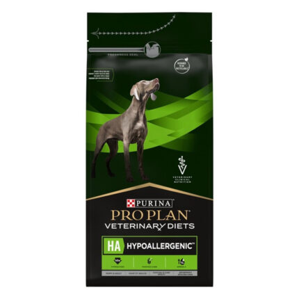 purina veterinary diets ha hypoallergenic canine для собак при пищевой аллергии с курицей 1.3 кг