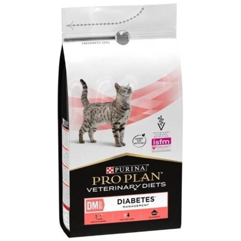 purina veterinary diabetes management feline для кошек при сахарном диабете 1.5 кг