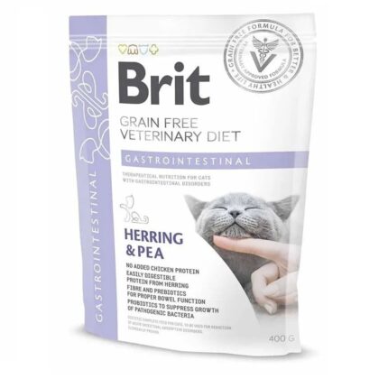 brit vd cat gastrointestinal для кошек 400 г