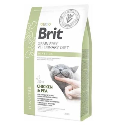 brit vd cat diabets для кошек с сахарным диабетом 2 кг