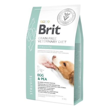 brit vd struvite dog для собак при мочекаменной болезни 2 кг