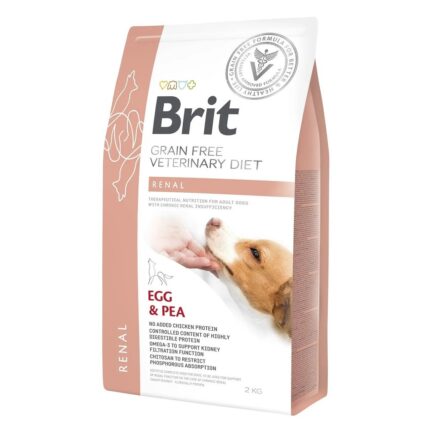 brit vd renal dog для собак с почечной недостаточностью 2 кг