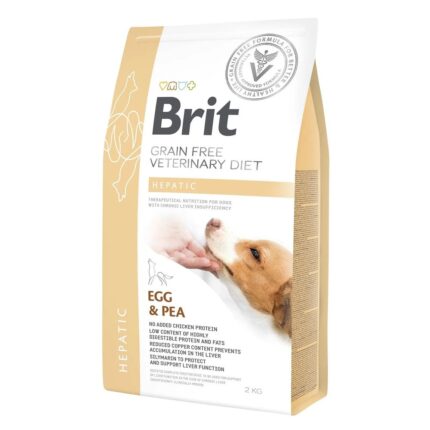 brit vd hepatic dog для собак при заболеваниях печени 2 кг