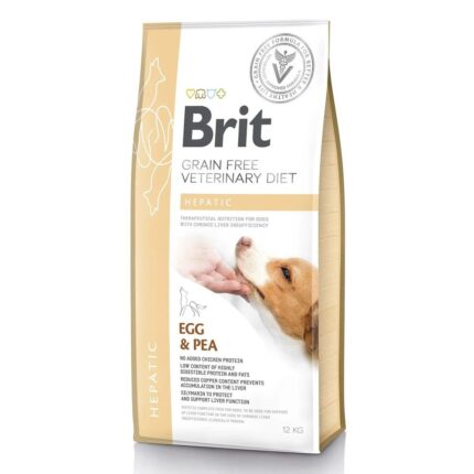 brit vd hepatic dog для собак при заболеваниях печени 12 кг