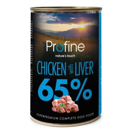 Влажный корм profine chicken and liver для собак с курицей и куриной печенью 400 г