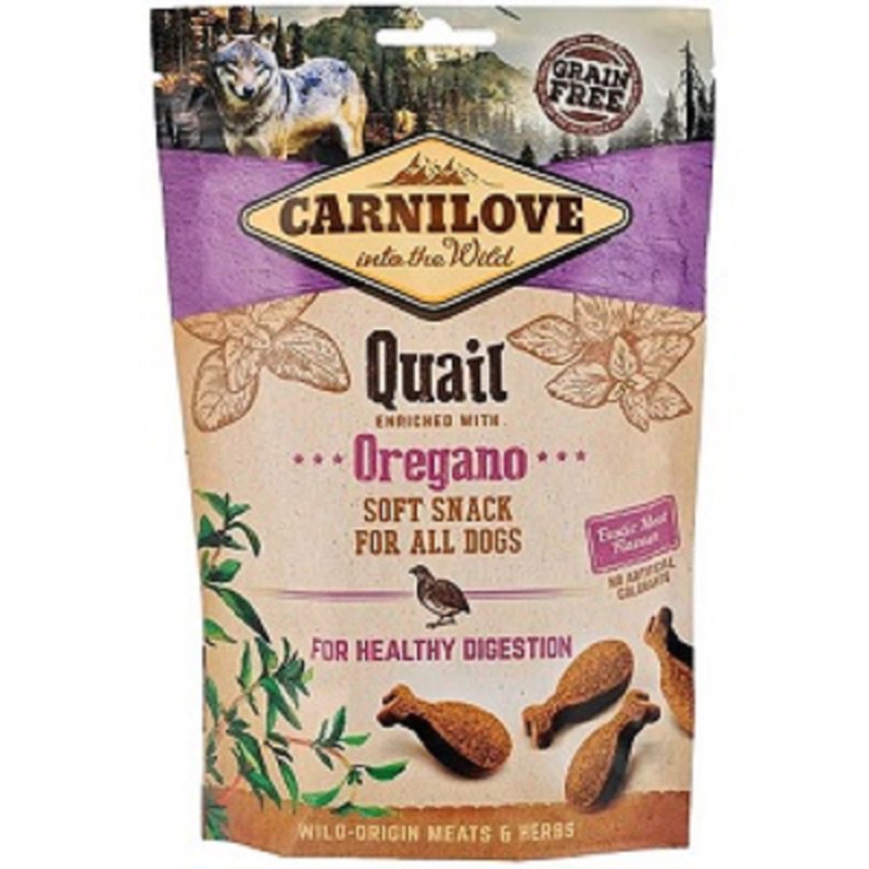 Лакомства для собак carnilove semi moist с перепелом и орегано 200 г Лакомства для собак carnilove semi moist с перепелом и орегано 200 г