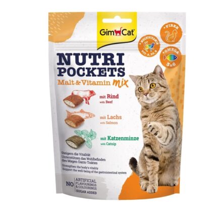 Лакомства для кошек gimcat nutri pockets Мультивитамин 150 г