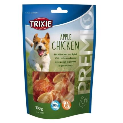 Лакомство для собак trixie premio apple chicken 100 г (курица и яблоко)