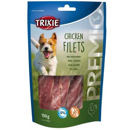 Лакомство для собак trixie premio chicken filets 100 г (курица)