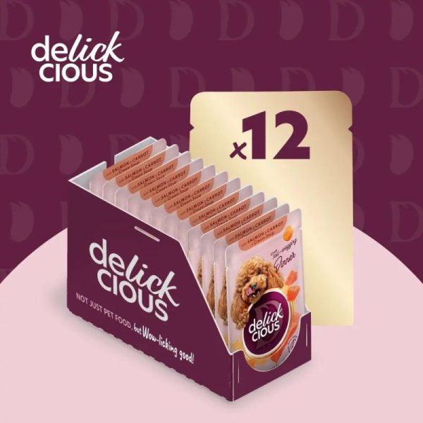 delickcious (Делишес) пауч dog salmon carrot soup для собак индейка сыр суп 85 г delickcious (Делишес) пауч dog salmon carrot soup для собак индейка сыр суп 85 г