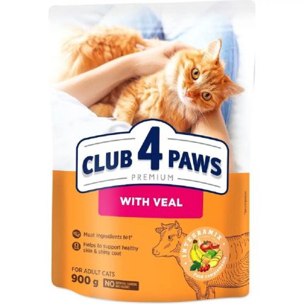 (Копія)Клуб 4 Лапы premium veal для кошек с телятиной 300 г